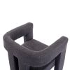 COOLMORE Contemporary Designed Fabric Upholstered Accent/Dining Chair /Barrel Side Chairs Kitchen Armchair for Living Room 2PC/SET
