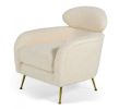 Modrest Altura Modern Faux Fur Lounge Chair