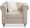 Glory Furniture Raisa G867A-C Chair , BEIGE