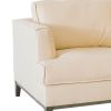 Aspen Cream Top Grain Leather Chair