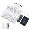 Solar patio umbrella light Warm light